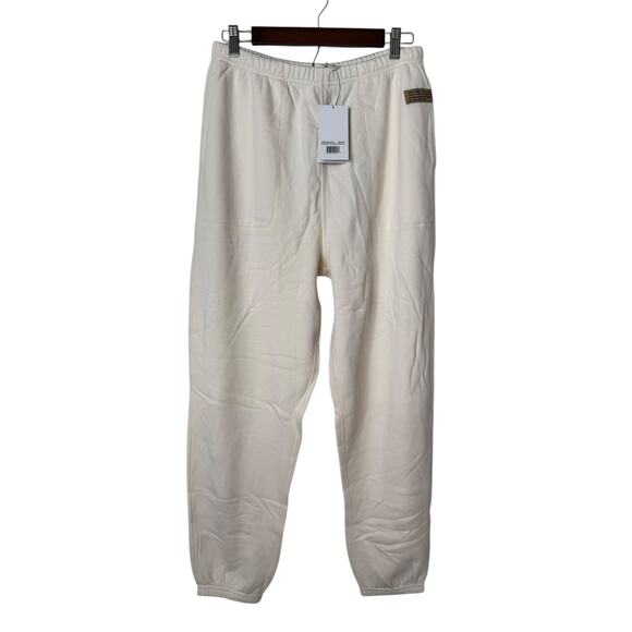 LUNYA Silksweats Reversible Silk Blend Jogger Cream Women's Size M Loungewear - Picture 4 of 10